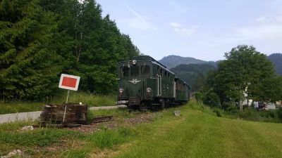 Bis ans Gleisende in Göstling a.d. Ybbs führte die letzte Sonderzug am Streckenteil Lunz am See - Göstling am 10.06.2019
Schlüsselwörter: 2093 , 01