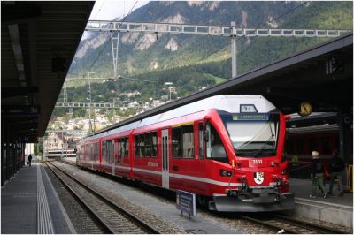 Allegra 3101 nach Landquart-Schiers während des Aufenthaltes im Bahnhof Chur
Schlüsselwörter: 3101 , allegra