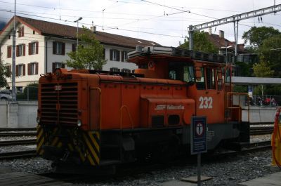 Gm 3/3 232 im Depot Chur
Schlüsselwörter: gm , 3/3 , 232