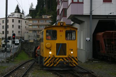 Tm 2/2 - 84 einfahrend in den Bahnhof Arosa
Schlüsselwörter: tm , 2/2 , 84