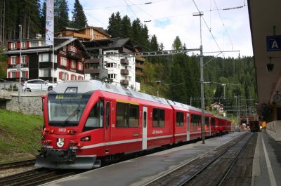 Allegra 3513 abfahrbereit im Bahnhof Arosa
Schlüsselwörter: allegra , 3513