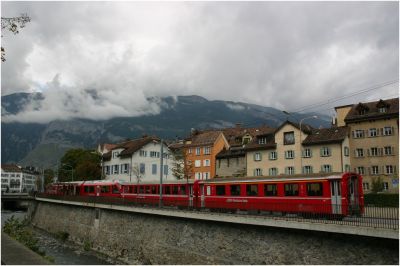 Allegra 3513 hat uns nach Chur Stadt gebracht, wir setzen unseren Weg durch die Stadt zu Fuß fort
Schlüsselwörter: allegra , 3513