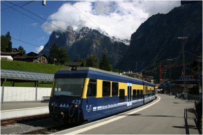 ABt 425 der Berner Oberland Bahn im Bahnhof Grindelwald
Schlüsselwörter: ABt , 425 , BOB