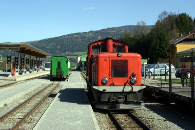 Die VL15 während des Verschubs in Murau/Stolzalpe.
Schlüsselwörter: Vl , 15