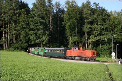 Nicht mehr weit hat es der Sonderzug bis nach Weiz!
Schlüsselwörter: Vl16 , stlb