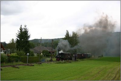 In Kürze trifft 298.52 mit dem Güterzug in Aschach ein, auch hier werden wieder ein paar Güterwagen dazugekuppelt.
Schlüsselwörter: 298 , 52