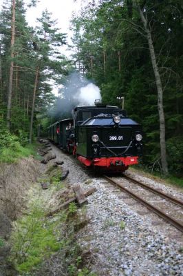 Mitten im Wald
Lange fährt man durch den Wald ohne zu wissen wo man denn nun herauskommt. Umso erfreulicher wenn dann plötzlich Schienen auftauchen !
Schlüsselwörter: Waldviertel , 399