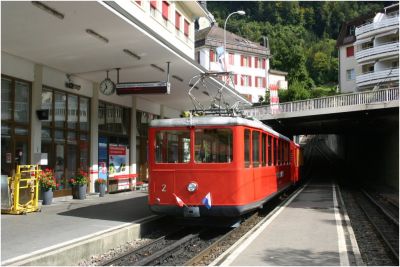 Triebwagen Bhe 2/4 - 2 der VRB
Schlüsselwörter: Bhe ,  2/4 , 2