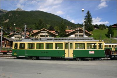 BDhe 4/4 - 106 in Grindelwald Grund, gebaut wurden die BDhe 4/4 1xx zwischen 1947 und 1964
Schlüsselwörter: BDhe , 4/4 , 106