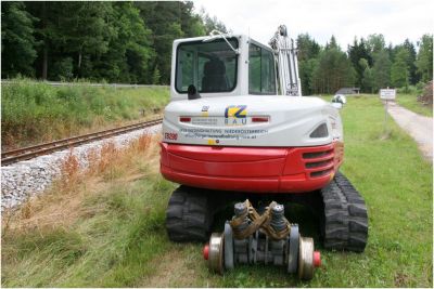 Bahnerhaltungsbagger Waldviertel 
