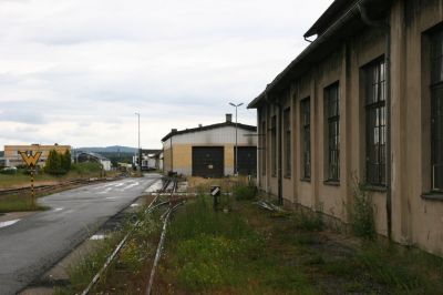 die alten ÖBB Anlagen in Gmünd werden nicht mehr genutzt, sie sind dem Verfall/Abriss preisgegeben
