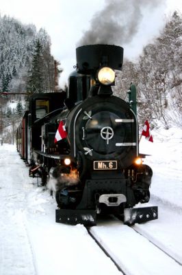 Schlüsselwörter: Mh.6 , 399 , Mariazellerbahn , Winter , Laubenbachmühle