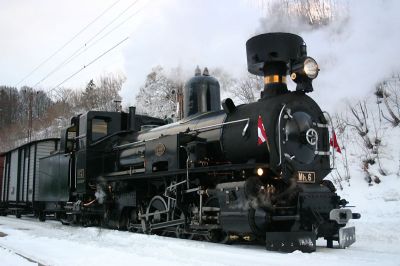 Schlüsselwörter: Mh.6 , 399 , Mariazellerbahn , Winter , Laubenbachmühle