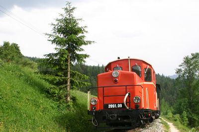 Fotohalt mit Scheinanfahrt zwischen Holzapfel und Pfaffenschlag.
Schlüsselwörter: 2091