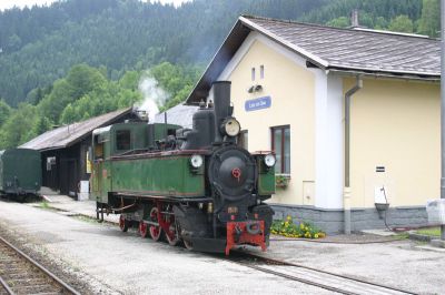 Yv.2 in Lunz/See. Die Wasservorräte wurden per Gartenschlauch ergänzt.
Schlüsselwörter: Yv2 , Lunz See