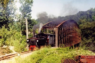 298.53
298.53 überquert gerade die imposante Brücke über die Steyr in Waldneukirchen.
Schlüsselwörter: Steyrtalbahn , 298 , 298.53 , Waldneukirchen