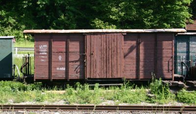 G/s 11 652
2-achsiger gedeckter Güterwagen
Schlüsselwörter: G , 11 652