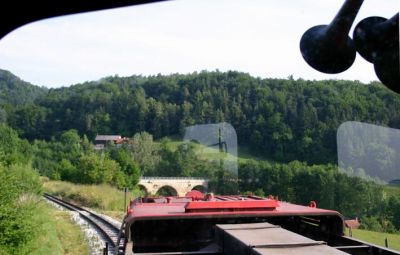 Blick auf das Bachl-Viadukt
