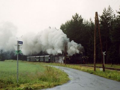 Getrennte Wege ...
Sonderzüge auf dem Weg nach Litschau und Heidenreichstein
Schlüsselwörter: 399 , 298.207