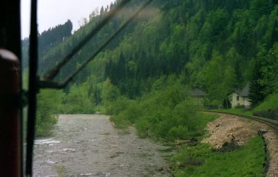 entlang der Ybbs (II)
anlässlich einer Führerstandsmittfahrt gelang dieses Bild
