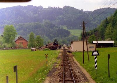 lange Gerade
anlässlich einer Führerstandsmittfahrt gelang dieses Bild
