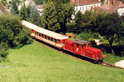 2091.?
Aufgenommen mit einem Personenzug zwischen Waidhofen und Waidhofen LB.
Schlüsselwörter: 2091