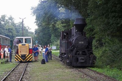 C50 3703 und 490.056
Schlüsselwörter: Budapest , Kindereisenbahn , MAV ,  C50 , 490