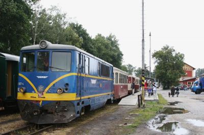 TU47 in Blau
Am Bahnsteig wartet ein Zug mit einer blauen TU47 auf die Abfahrt nach Obratan.
Schlüsselwörter: JHMD , Südböhmen , TU47 , Jindrichuv Hradec