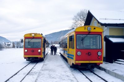 Kreuzung zweier Vt in St. Lorenzen ob Murau
Schlüsselwörter: Murtalbahn , Vt , St. Lorenzen