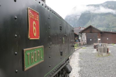 StLB 6, "Thörl" vor dem Heizhaus
Schlüsselwörter: Taurachbahn , Z6 , Mauterndorf