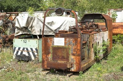 Elektrische Bergbaulok aus Hüttenberg in Kärnten
Schlüsselwörter: Eisenbahnmuseum Schwechat , VEF , Bergbau