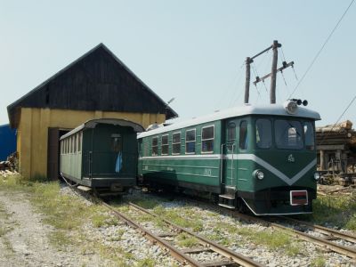 Waldbahnwagen und russischer Triebwagen in Viseu de Sus
Schlüsselwörter: Wassertalbahn