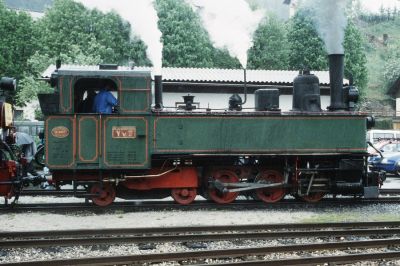 Yv.2 im Regen in Lunz am See
Schlüsselwörter: Ybbstalbahn , Jubiläum , Yv , Lunz