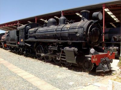 Schmalspur in Westaustralien
P 508 im ARHS Railway Museum in Bassendean
