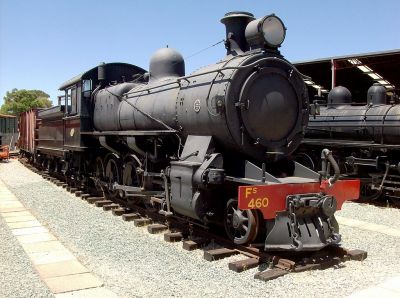 Schmalspur in Westaustralien
Fs 460 im ARHS Railway Museum in Bassendean
