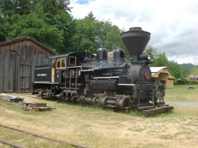 Waldbahnen in Kanada
Mayo Lumber Company Shay No. 3, Normalspur
