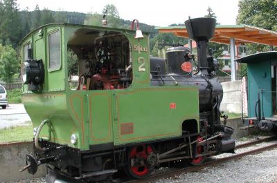 Stainz 2
Stainz 2 - leider nicht fahrtüchtig - beim Bahnhofsfest in Murau August 2006
Schlüsselwörter: Murtalbahn