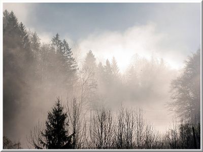 Atemberaubende Ausblicke auf der Bergstrecke...
