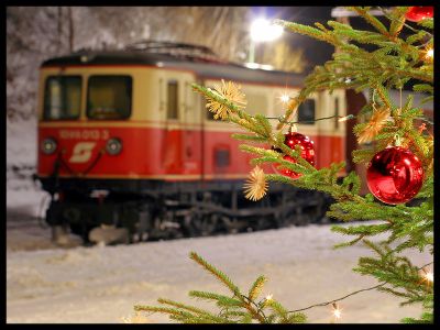 Ich bin wieder zu spät gekommen, das Christkindl war schon da!
