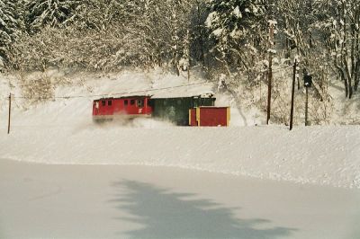 95er mit Klimapflug auf der Krumpe
Räumfahrt mit 2095 und Klimapflug
Schlüsselwörter: Mariazellerbahn , Krumpe , Klima , 2095