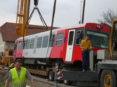 Unfall Lkw gegen Zug 03.03.2007 Weinburg
