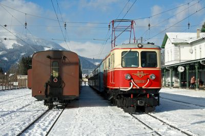 1099.02 mit Adventsonderzug, 9.12.12 in Maz I
