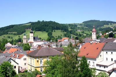 über den Dächern von Waidhofen/Ybbs
