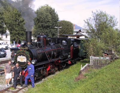 Nostalgietag bei der Pinzgaubahn
Schlüsselwörter: 399 , Mh ,  03