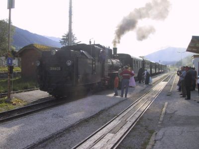 Nostalgietag bei der Pinzgaubahn
Schlüsselwörter: 399 , Mh , 03