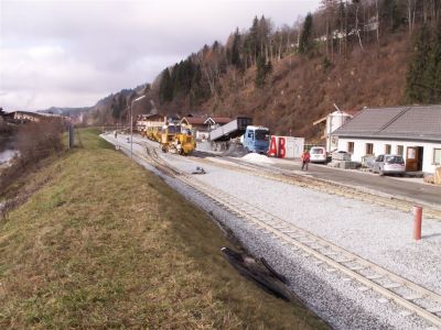 SLB-Bahnhof Mittersill, Umbau Stand 18.11.2010
