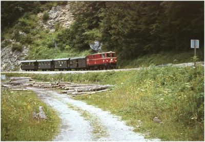 2095.10 mit ihrem Personenzug kurz vor Lunz am See
Schlüsselwörter: 2095 , 10